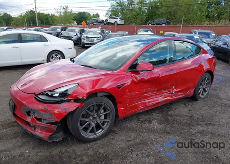 2023 Tesla Model 3 Rear-Wheel Drive from USA, damaged, VIN 5YJ3E1EA8PF663141